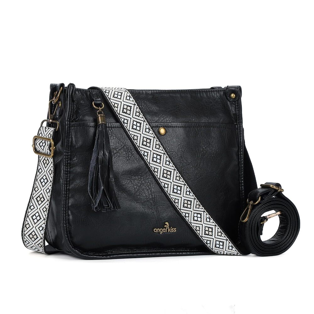 7941 Crossbody Bags Trendy Vegan Leather Hobo Purses Shoulder Handbags